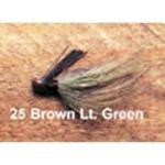 Arkie 1-4 Bucktail 6-cd Brown-Green - HookMeUp