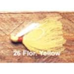 Arkie 1-4 Bucktail 6-cd Fluorescent Chartreuse - HookMeUp