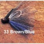 Arkie 1-4 Bucktail 6-cd Brown-Blue - HookMeUp