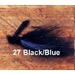 Arkie 1-8 Bucktail 6-cd Black-Blue - HookMeUp