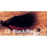 Arkie 3-8 Bucktail 6-cd Black-Red - HookMeUp