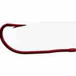 Tru Turn Catfish Hook Red Size 1-0 6ct - HookMeUp
