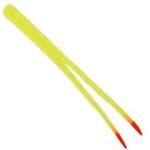 Creme Burke Split Tail Trailers Chartreuse-Red - HookMeUp
