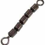 Mustad Multi Link Barrel Swivel Size 4 9ct 77lb - HookMeUp