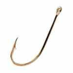 Eagle Claw Offset Bronze Hook 10ct Size 1-0 - HookMeUp