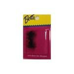 Betts Wooly Worm 2ct Black Size 10 - HookMeUp