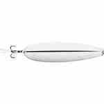 Nichols 8' Ben Parker Magnum Flutter Spoon 3.5oz Silver Chrome - HookMeUp