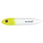 Heddon Saltwater Super Spook Jr 1-2 White-Chartreuse - HookMeUp