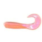 Action Bait 3' Curly Grubs 25pk Hot Pink - HookMeUp