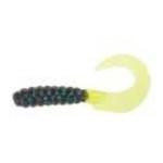 Action Bait 3' Curly Grubs 25pk June Bug Chartreuse - HookMeUp
