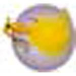 Blakemore Road Runner Maribou 1-32 Yellow - HookMeUp