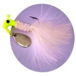 Blakemore Road Runner Maribou 1-32 Chartreuse-White - HookMeUp