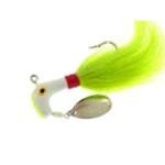 Blakemore Road Runner Bucktail 1-2oz 4-0 Chart-White-Red-Chart - HookMeUp