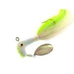 Blakemore Road Runner Bucktail 1oz 6-0 Chart-White-Ch-Wh - HookMeUp