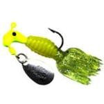 Blakemore Crappie Thunder 1-16 2ct Chartreuse-Yellow-Chartreuse - HookMeUp