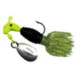 Blakemore Crappie Thunder 1-16 2ct Chartreuse-Black - HookMeUp