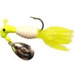 Blakemore Crappie Thunder 1-16 2ct White-Chartreuse - HookMeUp
