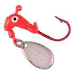 Blakemore Road Runner Head Barbed 1-8 5ct Red - HookMeUp