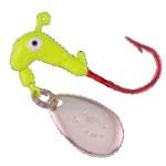 Blakemore Road Runner Head Barbed 1-8 5ct Chartreuse - HookMeUp