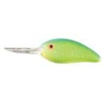 Bomber Fat Free Shad 3-4 Chartreuse-Blue Sparkle - HookMeUp