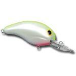 Bandit Lure 2-5' 2' 1-4oz Pearl Chartreuse Back - HookMeUp