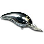 Bandit Lure 2-5' 2' 1-4oz Chrome Black Back - HookMeUp
