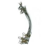 Eagle Claw Bright Steel Leader 12ct 12' 30lb - HookMeUp