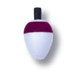 Betts Pear Foam Float 1.00' 100ct Red-White - HookMeUp