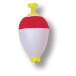 Betts Foam Float Unweighted Pear 1.00' 50ct Red-White - HookMeUp