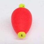 Betts Foam Float Unweighted Pear 1.00' 50ct Red - HookMeUp