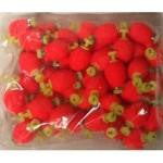 Betts Snap On Weighted Pear 1.00' 50ct Red - HookMeUp