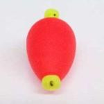 Betts Foam Float Unweighted Pear 1.25' 50ct Red - HookMeUp