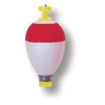 Betts Snap On Weighted Pear 1.50' 50ct Red-White - HookMeUp