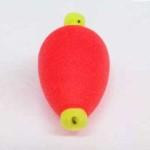 Betts Foam Float Unweighted Pear 1.75' 50ct Red - HookMeUp