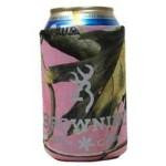 AES Browning 12oz Can Coozies Pink-Black - HookMeUp