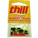 Thill Bobber Stops w-Beads Fluorescent Yellow  6ct - HookMeUp