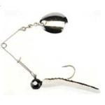 Berkley Beetle Spin 1-32 4ct White Black Stripe - HookMeUp