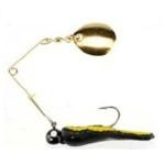 Berkley Beetle Spin 1-8 3ct Black Yellow Stripe - HookMeUp