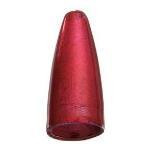 Bullet Weight Painted Worm Sinker Red 5ct 1-2oz - HookMeUp