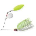 Booyah Glow Blade Tandem 3-8 Chartreuse-White - HookMeUp