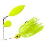 Booyah Glow Blade Tandem 3-8 Chartreuse - HookMeUp