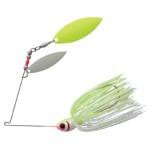 Booyah Glow Blade Double Willow 1-2 White-Chartreuse - HookMeUp