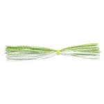 Booyah Blade Skirt Gold Scale Chartreuse-White - HookMeUp