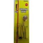 Eagle Claw Laker Critter Spin 1-16 Yellow-Black-Stripe - HookMeUp