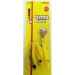 Eagle Claw Laker Critter Spin 1-32 Yellow-Black-Dot - HookMeUp