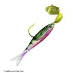 Z-MAN Flashback Mini 1-16 Chartreuse-Rainbow - HookMeUp