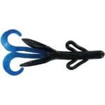 Big Bite Creature 4' 10ct Black Blue Tail - HookMeUp