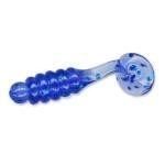Slider Pan Fish Grub 1' 20ct Ultra Blue - HookMeUp