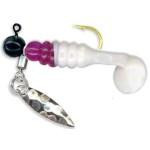 Slider Charlie Bee 1-16oz Purple-White - HookMeUp