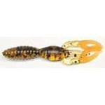 Southern Pro 1.5' Crappie Craw 10ct Pumpkin-Orange - HookMeUp